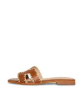 Stitch H-Sahped Single Band Square Oran Slippers Flats Sandals